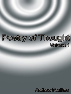 cover image of Poetry of Thought